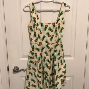 🏝Pineapple skater dress 🏝